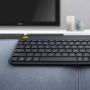 Logitech Wireless Touch Keyboard K400 Plus HTPC-toetsenbord voor tv's met pc-aansluiting (920-007131) thumbnail