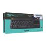 Logitech Wireless Touch Keyboard K400 Plus HTPC-toetsenbord voor tv's met pc-aansluiting (920-007131) thumbnail