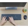 Logitech MK235 toetsenbord Inclusief muis USB QWERTY US International Grijs (920-007931) thumbnail
