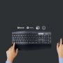 Logitech MK850 Performance toetsenbord Inclusief muis RF-draadloos + Bluetooth QWERTY Amerikaans Engels Zwart (920-008226) thumbnail