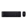 Logitech Wireless Combo MK220 toetsenbord Inclusief muis USB Frans Zwart (920-008318) thumbnail