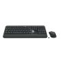 Logitech Advanced MK540 toetsenbord Inclusief muis USB QWERTY Scandinavisch Zwart, Wit (920-008683) thumbnail