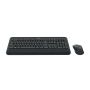 Logitech MK545 ADVANCED Wireless Keyboard and Mouse Combo toetsenbord Inclusief muis RF Draadloos Frans Zwart (920-008982) thumbnail