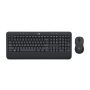 Logitech MK545 ADVANCED Wireless Keyboard and Mouse Combo toetsenbord Inclusief muis RF Draadloos Frans Zwart (920-008982) thumbnail