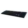 Logitech G G915 LIGHTSPEED Wireless RGB Mechanical Gaming Keyboard – GL Clicky toetsenbord RF-draadloos + Bluetooth QWERTY Engels Koolstof (920-009109) thumbnail