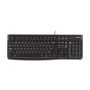 Logitech LOGI K120 Corded Keyboard black ARA102 (920-002495) thumbnail