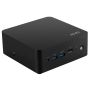 MSI Cubi NUC 1MG-272EU PC's/werkstation Intel Core 3 100U 8 GB DDR5-SDRAM 512 GB SSD Windows 11 Pro Mini PC Zwart (CUBI NUC 1MG-272EU) thumbnail