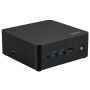MSI Cubi NUC 1MG-272EU PC's/werkstation Intel Core 3 100U 8 GB DDR5-SDRAM 512 GB SSD Windows 11 Pro Mini PC Zwart (CUBI NUC 1MG-272EU) thumbnail