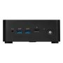 MSI CUBI NUC AI 1UMG-018BEU PC/workstation barebone Mini PC Zwart 155H Intel SoC (CUBI NUC AI 1UMG-018BEU) thumbnail