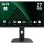 MSI Pro MP275QPG computer monitor 68,6 cm (27") 2560 x 1440 Pixels Wide Quad HD LCD Zwart (PRO MP275QPG) thumbnail