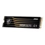 MSI SPATIUM M480 PRO PCIE 4.0 NVME M.2 4TB internal solid state drive PCI Express 4.0 3D NAND (S78-440R050-P83) thumbnail