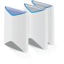 NETGEAR SRK60B03 Tri-band (2.4 GHz / 5 GHz / 5 GHz) Wi-Fi 5 (802.11ac) Wit 4 (SRK60B03-100EUS) thumbnail