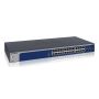 NETGEAR XS724EM Managed L2 10G Ethernet (100/1000/10000) 1U Blauw, Grijs (XS724EM-200EUS) thumbnail