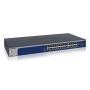NETGEAR XS724EM Managed L2 10G Ethernet (100/1000/10000) 1U Blauw, Grijs (XS724EM-200EUS) thumbnail