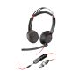 Poly Blackwire 5220 stereo USB-C-headset + 3,5 mm stekker + USB-C/A-adapter (bulk) (8X231A6) thumbnail