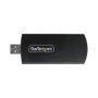 StarTech.com Wi-Fi 6E USB Adapter/Dongle, Voor Desktop/Laptop PC, Wireless NIC met Uitklapbare Antenne, WiFi Adapter Ondersteunt 802.11 b/g/n/ac/ax, 2.4/5/6 GHz Netwerk Compatibel (AX54005A-USB-WIFI-6E) thumbnail