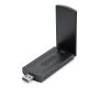 StarTech.com Wi-Fi 6E USB Adapter/Dongle, Voor Desktop/Laptop PC, Wireless NIC met Uitklapbare Antenne, WiFi Adapter Ondersteunt 802.11 b/g/n/ac/ax, 2.4/5/6 GHz Netwerk Compatibel (AX54005A-USB-WIFI-6E) thumbnail