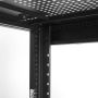 StarTech.com 4 Post 25U Netwerkkast, Vergrendelbare 19" Patchkast voor Computer / AV / IT / Data Apparatuur, Server Rack voor Bureau/Thuis met Wielen & Verstelbare Montagerails (RK2537BKM) thumbnail