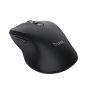 Trust Ferro Hyperscroll Draadloze Muis - Multi-device muis – Hyperscrollwiel – RF+Bluetooth – Zwart (25673) thumbnail