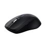 Trust Ferro Hyperscroll Draadloze Muis - Multi-device muis – Hyperscrollwiel – RF+Bluetooth – Zwart (25673) thumbnail
