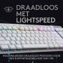 Logitech G G915 TKL toetsenbord RF-draadloos + Bluetooth QWERTY Engels Wit (920-009664) thumbnail