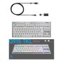 Logitech G G915 TKL toetsenbord RF-draadloos + Bluetooth QWERTY Engels Wit (920-009664) thumbnail