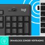 Logitech MK295 Silent Wireless Combo toetsenbord Inclusief muis USB QWERTY US International Grafiet (920-009800) thumbnail