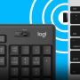 Logitech MK295 Silent Wireless Combo toetsenbord Inclusief muis USB QWERTY US International Grafiet (920-009800) thumbnail