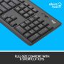 Logitech MK295 Silent Wireless Combo toetsenbord Inclusief muis USB QWERTY US International Grafiet (920-009800) thumbnail