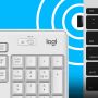 Logitech MK295 Silent Wireless Combo toetsenbord Inclusief muis RF Draadloos QWERTY Engels Wit (920-009824) thumbnail