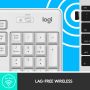 Logitech MK295 Silent Wireless Combo toetsenbord Inclusief muis RF Draadloos QWERTY Engels Wit (920-009824) thumbnail