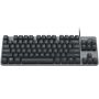 Logitech K835 TKL Mechanical Keyboard toetsenbord USB Duits Grafiet, Grijs (920-010007) thumbnail