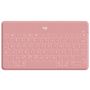 Logitech Keys-To-Go Roze Bluetooth Scandinavisch (920-010051) thumbnail