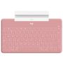 Logitech Keys-To-Go Roze Bluetooth Scandinavisch (920-010051) thumbnail