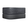Logitech Ergo K860 toetsenbord RF-draadloos + Bluetooth US International Grafiet (920-010108) thumbnail