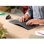 Logitech ERGO K860 for Business toetsenbord Bluetooth Duits Grafiet (920-010345) thumbnail