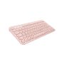 Logitech K380 for Mac Multi-Device Bluetooth Keyboard toetsenbord QWERTY Engels Roze (920-010404) thumbnail