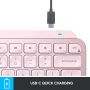 Logitech MX Keys Mini Minimalist Wireless Illuminated Keyboard (920-010487) thumbnail