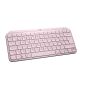 Logitech MX Keys Mini toetsenbord RF-draadloos + Bluetooth QWERTY Scandinavisch Roze (920-010494) thumbnail