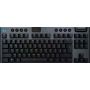 Logitech G G915 Tkl toetsenbord RF-draadloos + Bluetooth Belgisch Koolstof (920-010588) thumbnail