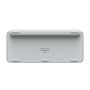 Logitech MX Keys Mini for Business toetsenbord RF-draadloos + Bluetooth QWERTY Scandinavisch Aluminium, Wit (920-010605) thumbnail