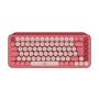 Logitech POP Keys Wireless Mechanical Keyboard With Emoji Keys toetsenbord RF-draadloos + Bluetooth QWERTY Scandinavisch Bordeaux rood, Roze, Roze (920-010733) thumbnail