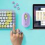 Logitech POP Keys Wireless Mechanical Keyboard With Emoji Keys toetsenbord Bluetooth QWERTY Engels Muntkleur (920-010736) thumbnail