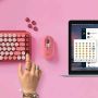 Logitech POP Keys Wireless Mechanical Keyboard With Emoji Keys toetsenbord Universeel Bluetooth QWERTY Engels Roze (920-010737) thumbnail
