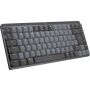 Logitech MX Mini Mechanical toetsenbord RF-draadloos + Bluetooth QWERTY US International Grafiet, Grijs (920-010781) thumbnail