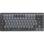 Logitech MX Mini Mechanical toetsenbord RF-draadloos + Bluetooth QWERTY US International Grafiet, Grijs (920-010781) thumbnail