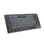 Logitech MX Mini Mechanical for Mac toetsenbord Bluetooth QWERTY US International Grafiet, Grijs (920-010837) thumbnail