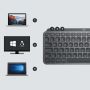 Logitech MX Keys Mini Combo for Business toetsenbord Inclusief muis RF-draadloos + Bluetooth QWERTY US International Grafiet (920-011061) thumbnail