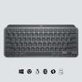 Logitech MX Keys Mini Combo for Business toetsenbord Inclusief muis RF-draadloos + Bluetooth QWERTY US International Grafiet (920-011061) thumbnail