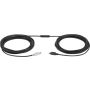 Logitech GROUP 10m Extender Cable PS/2-kabel 6-p Mini-DIN Zwart (939-001487) thumbnail